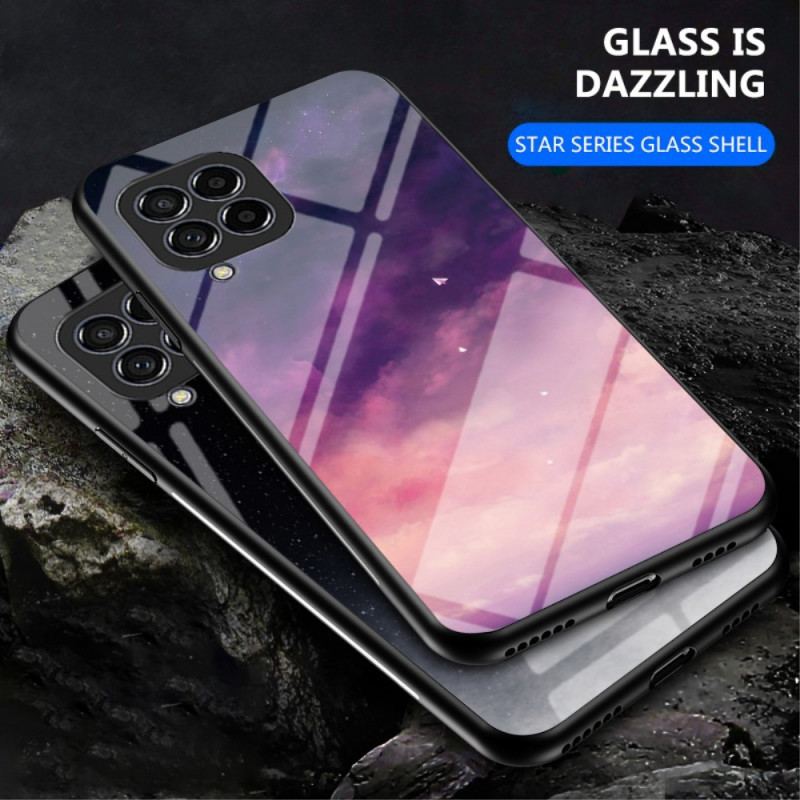 Capa Para Samsung Galaxy M33 5G Vidro Temperado Celeste