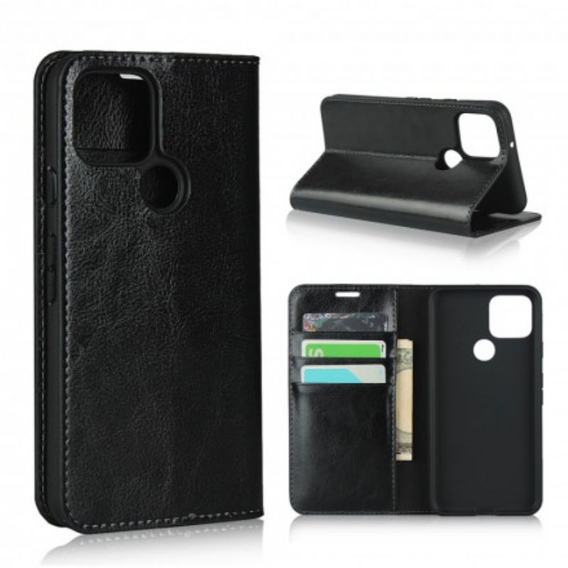 Capa De Celular Para Google Pixel 5 Flip Couro Legitimo