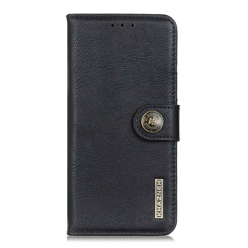 Capa Folio Para Google Pixel 5 Imitação De Couro Khazneh