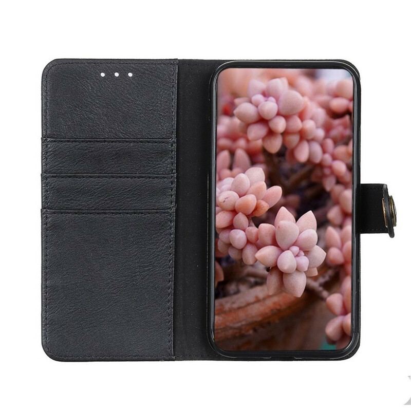 Capa Folio Para Google Pixel 5 Imitação De Couro Khazneh