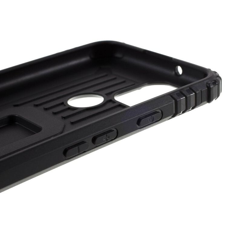 Capa Para Google Pixel 5 Anel E Fibra De Carbono