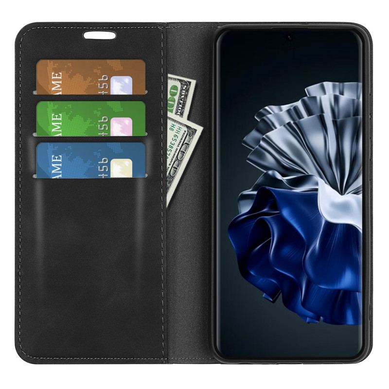 Capa De Celular Para Huawei P60 Pro Flip Elegância