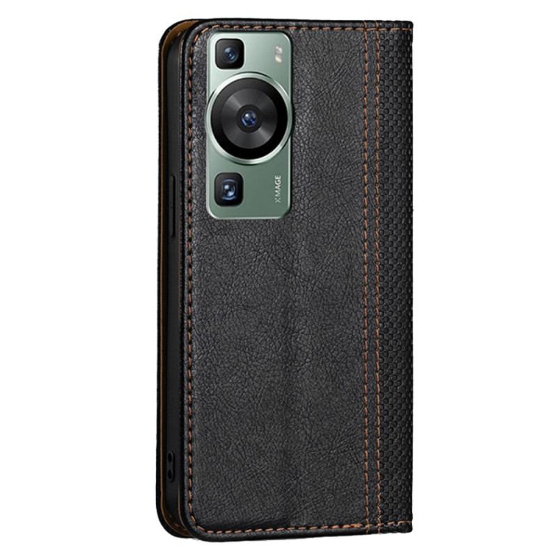 Capa De Celular Para Huawei P60 Pro Flip Vintage