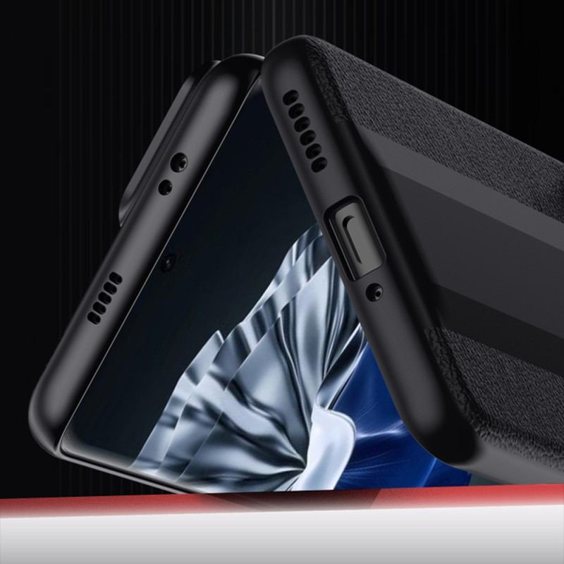 Capa Para Huawei P60 Pro Couro Genuíno
