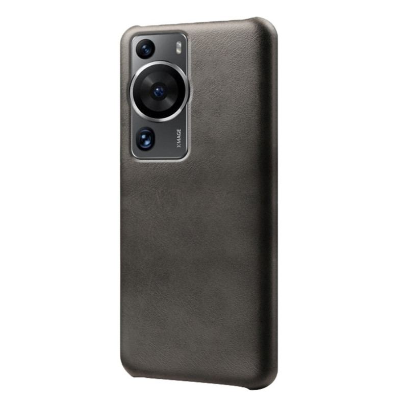 Capa Para Huawei P60 Pro Efeito Couro