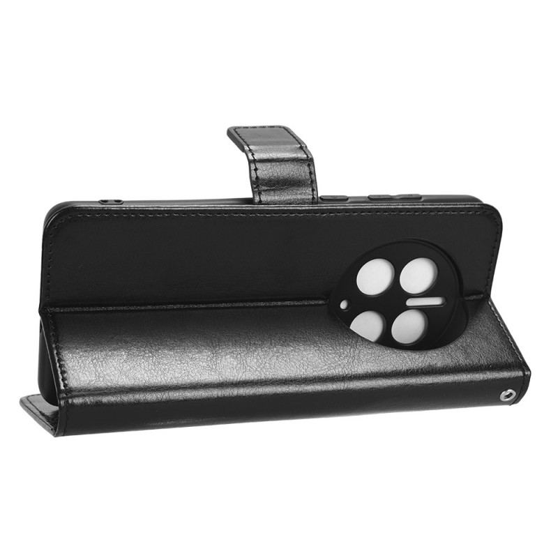 Capa De Couro Para Huawei Mate 50 Pro De Cordão Pulseira De Couro Falso