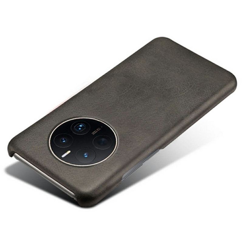 Capa Para Huawei Mate 50 Pro Efeito Couro