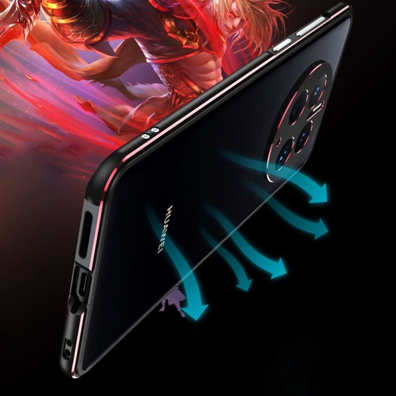 Capa Para Huawei Mate 50 Pro Capa Proteção Proteção Da Moldura Do Pára-choque E Do Módulo Fotográfico Traseiro