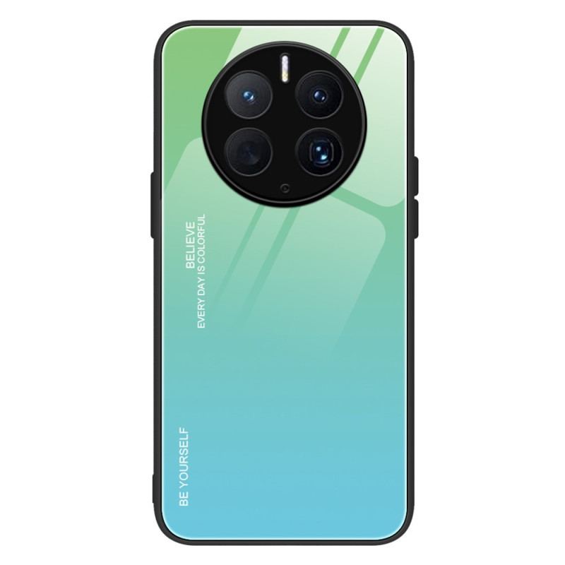 Capa Para Huawei Mate 50 Pro Vidro Temperado Seja Você Mesmo