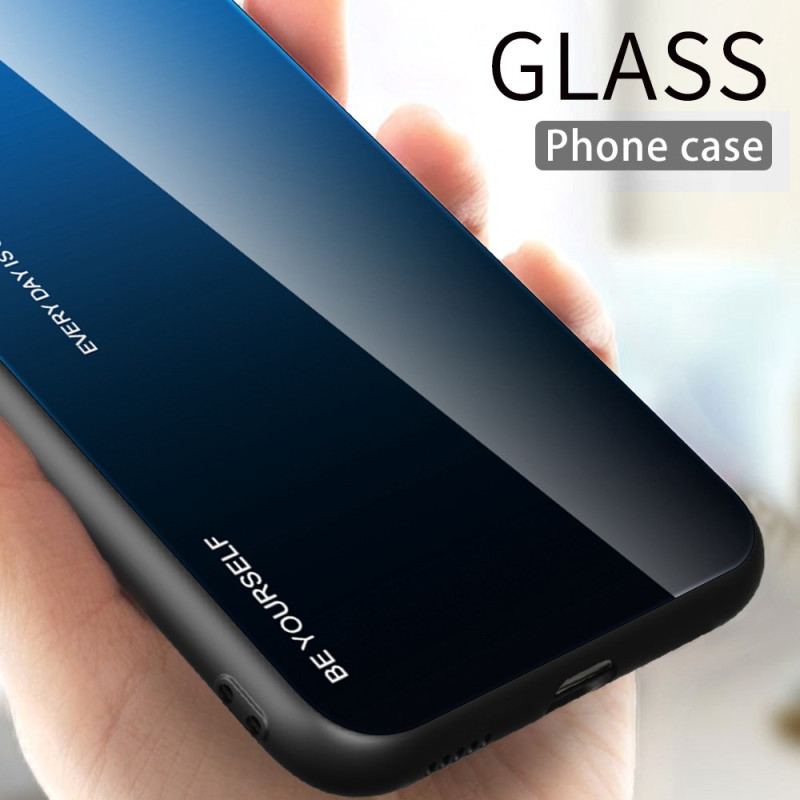 Capa Para Huawei Mate 50 Pro Vidro Temperado Seja Você Mesmo