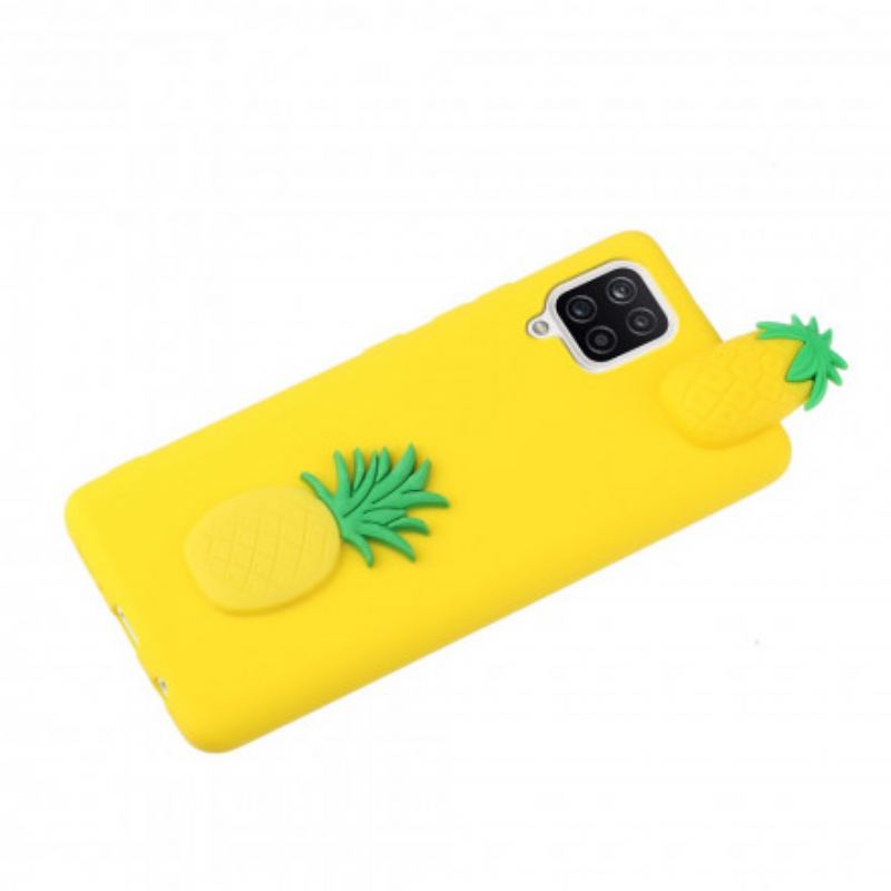 Capa De Celular Para Samsung Galaxy A42 5G Abacaxi 3d
