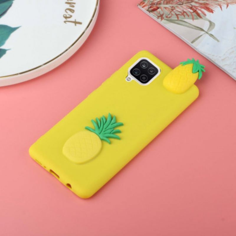 Capa De Celular Para Samsung Galaxy A42 5G Abacaxi 3d