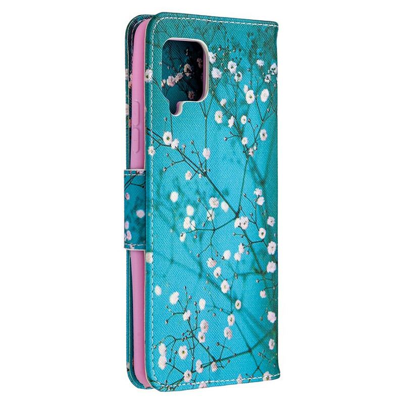 Capa Flip Para Samsung Galaxy A42 5G Árvore Florida