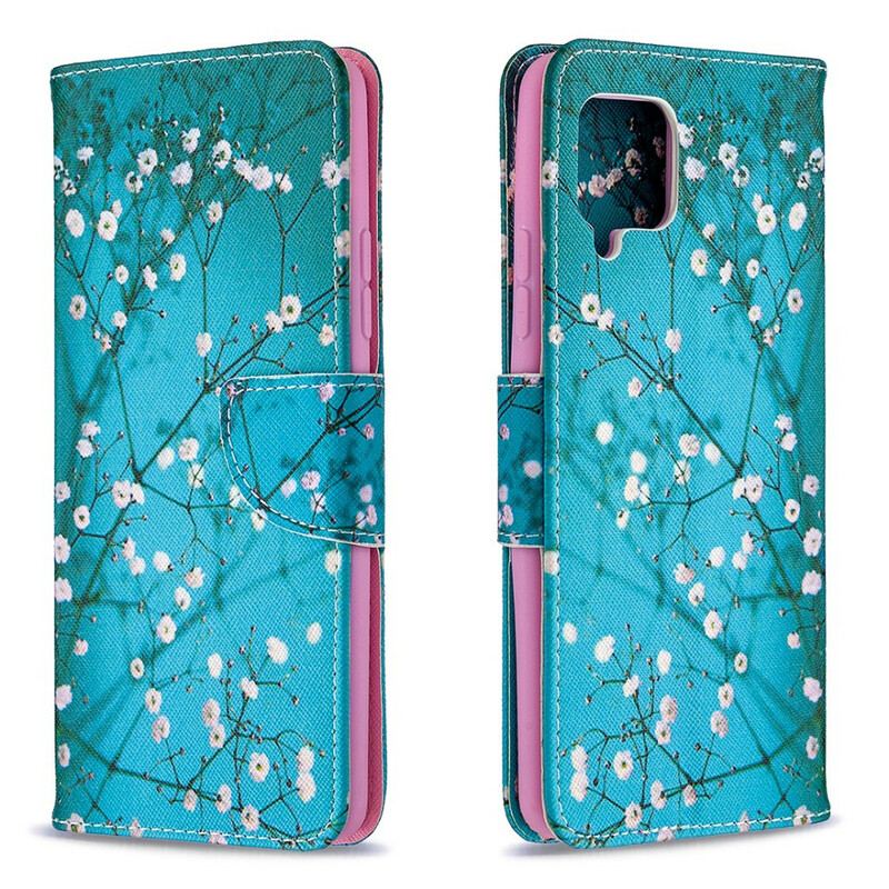 Capa Flip Para Samsung Galaxy A42 5G Árvore Florida