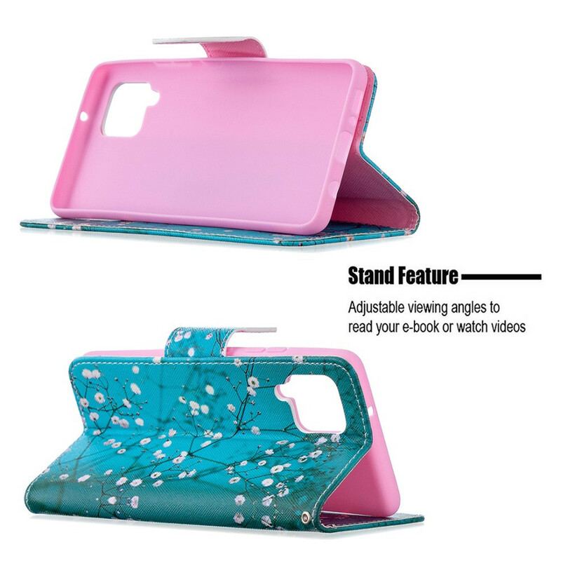 Capa Flip Para Samsung Galaxy A42 5G Árvore Florida