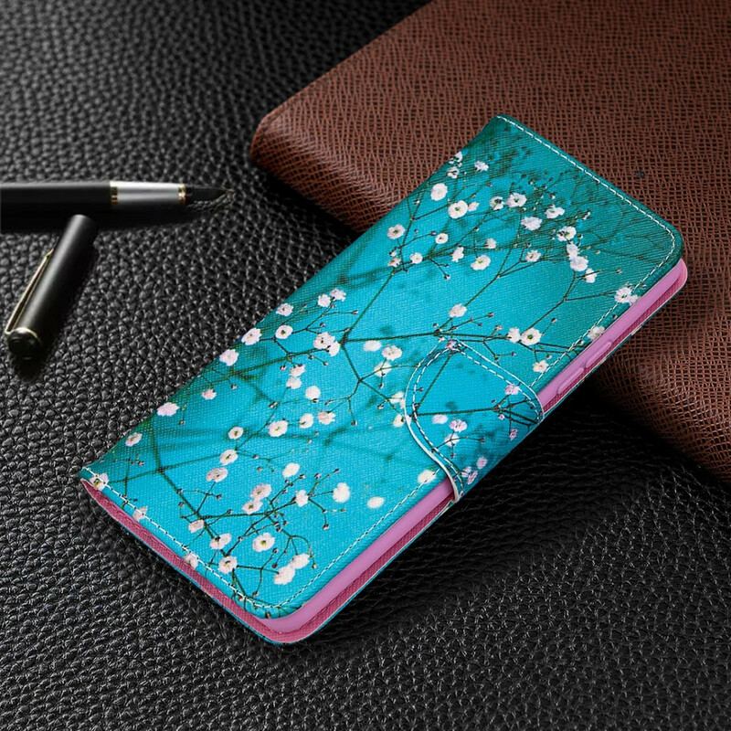 Capa Flip Para Samsung Galaxy A42 5G Árvore Florida