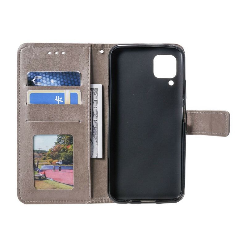 Capa Folio Para Samsung Galaxy A42 5G Mandala Do Sol