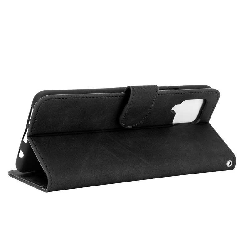 Capa Folio Para Samsung Galaxy A42 5G Toque De Pele