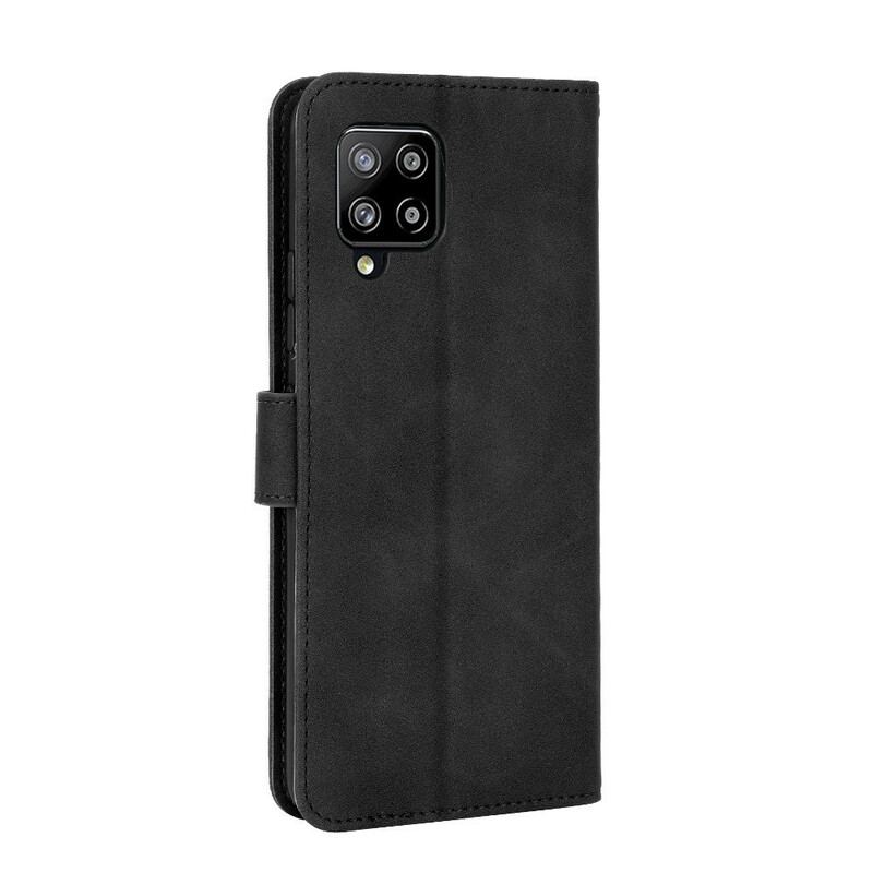 Capa Folio Para Samsung Galaxy A42 5G Toque De Pele