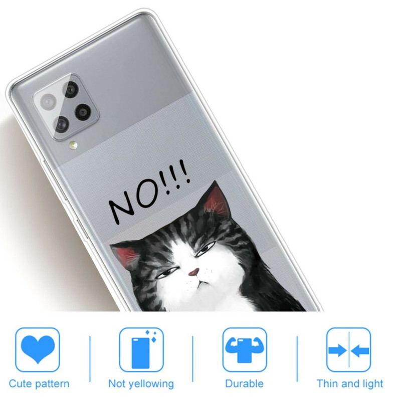 Capa Para Samsung Galaxy A42 5G O Gato Que Diz Não