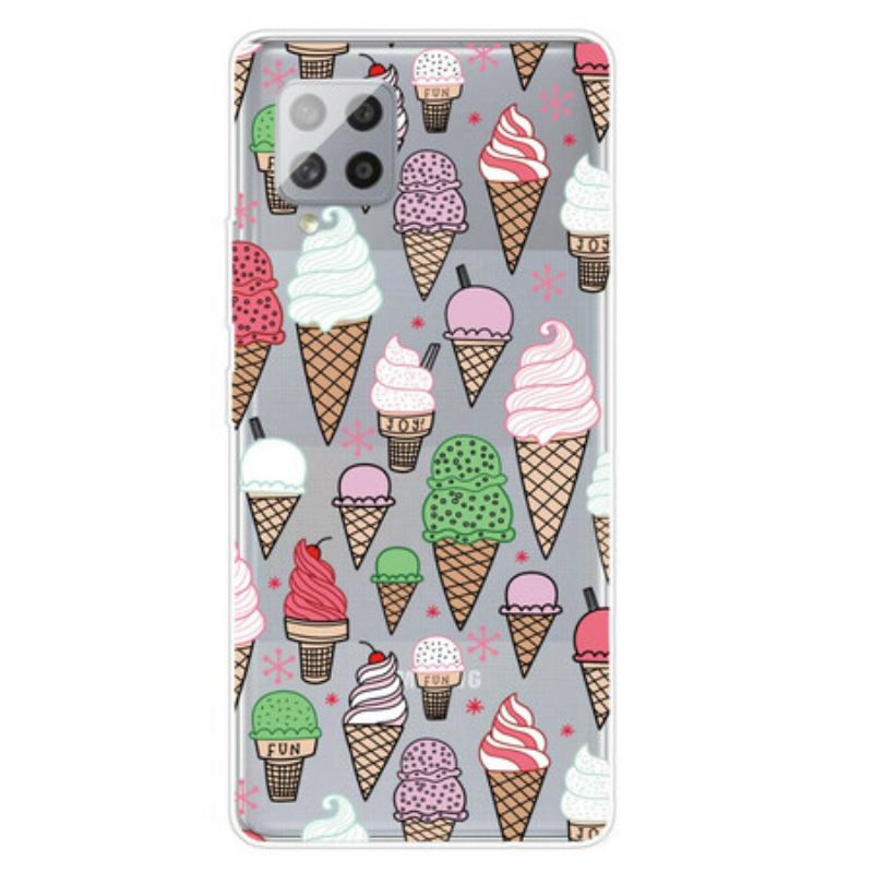 Capa Para Samsung Galaxy A42 5G Sorvete De Creme