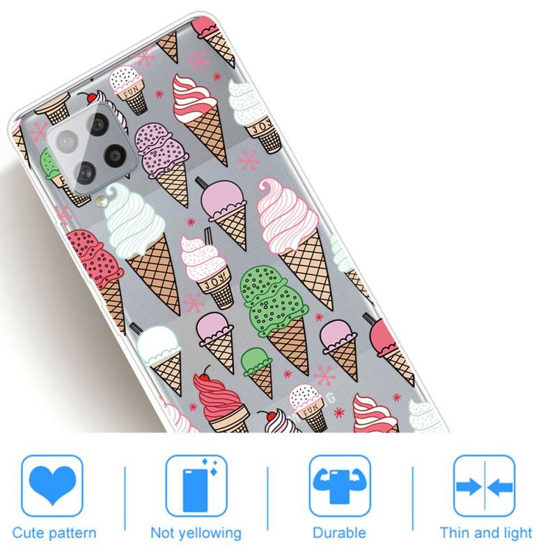 Capa Para Samsung Galaxy A42 5G Sorvete De Creme