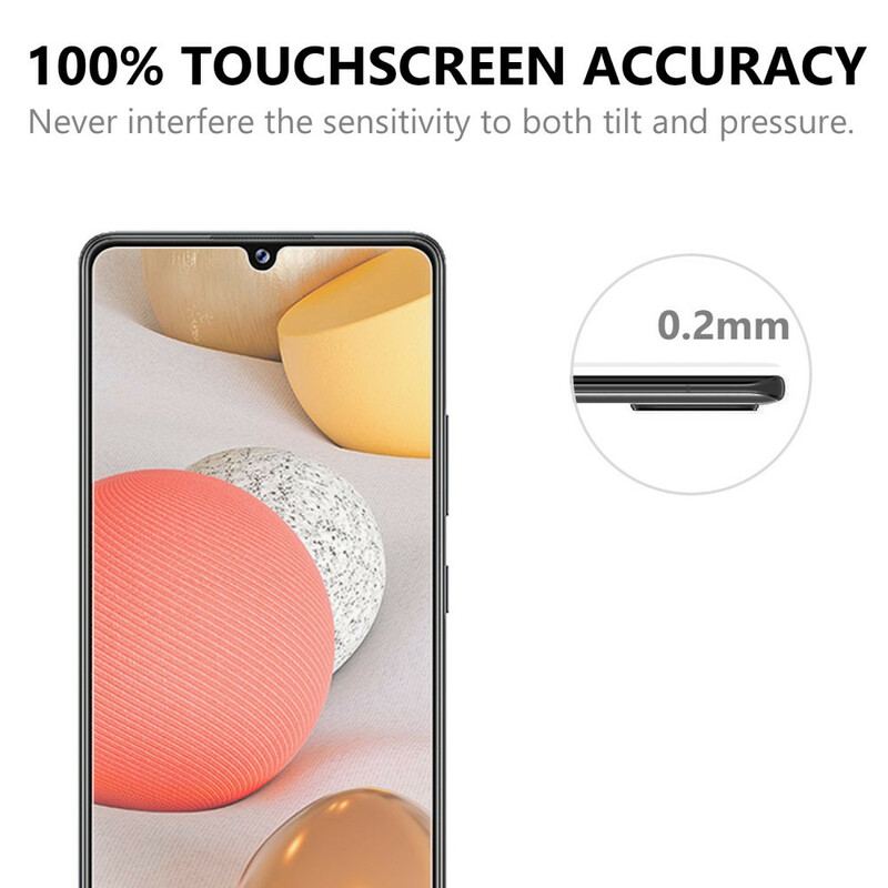 Protetor De Tela De Vidro Temperado Arc Edge Para Samsung Galaxy A42 5G