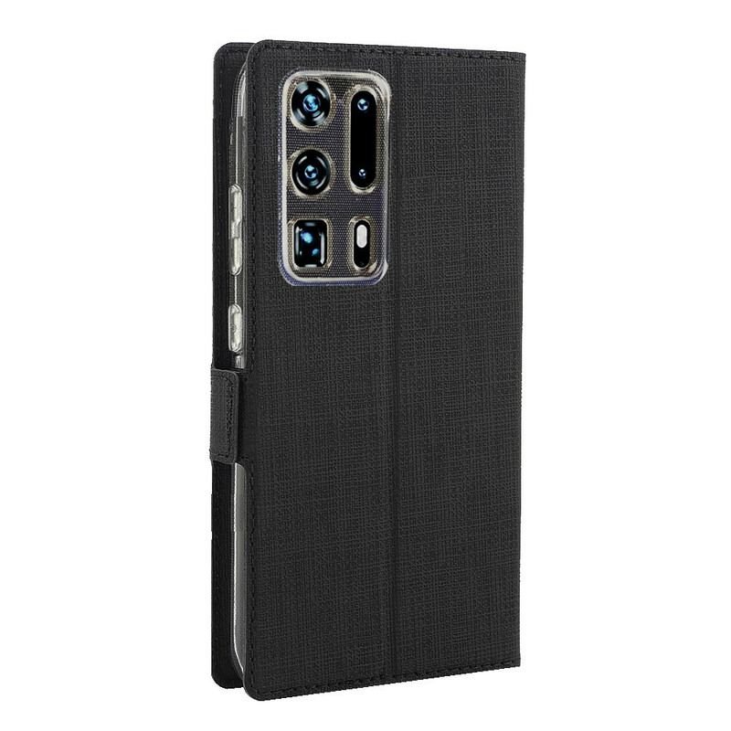 Capa De Celular Para Huawei P40 Pro Plus Flip Vili Dmx Texturizado