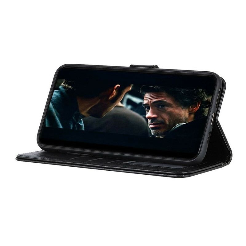 Capa Flip Para Huawei P40 Pro Plus Design De Couro Premium
