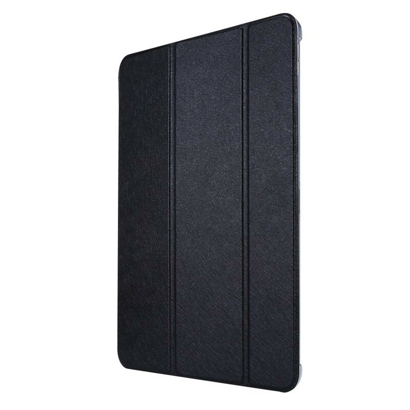 Capa De Celular Para iPad Pro 11" (2020) Couro Falso Textura De Seda