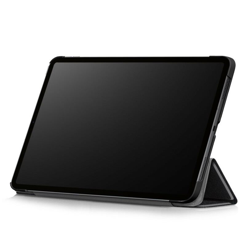 Capa De Celular Para iPad Pro 11" (2020) Couro Sintético De Lichia Clássico