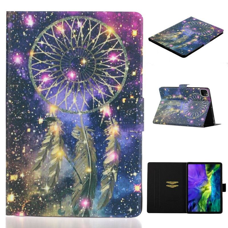 Capa Flip Para iPad Pro 11" (2020) Apanhador De Sonhos Noturnos