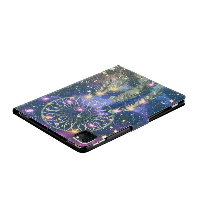 Capa Flip Para iPad Pro 11" (2020) Apanhador De Sonhos Noturnos