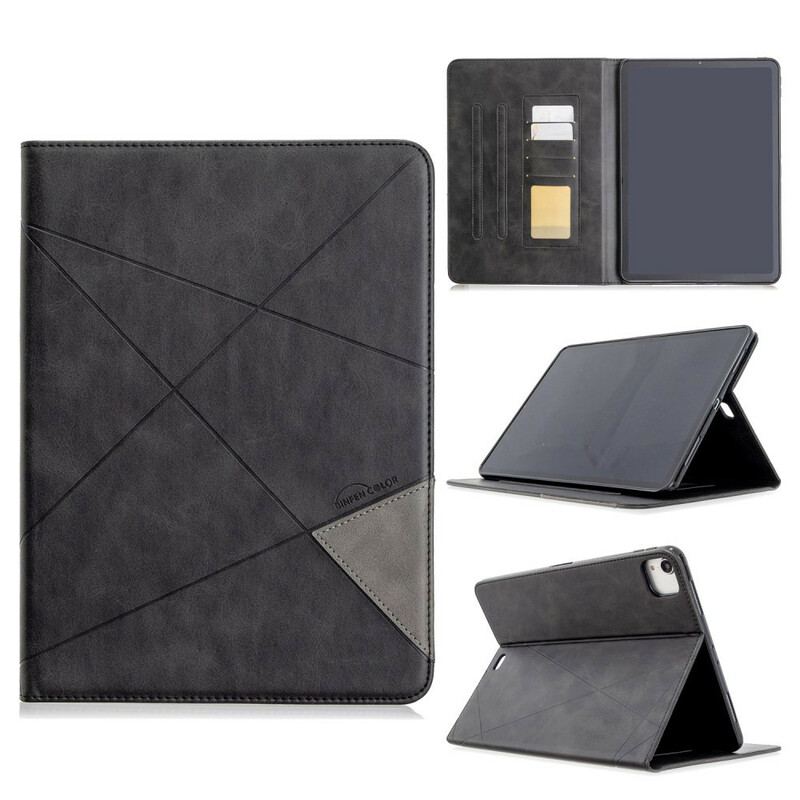 Capa Flip Para iPad Pro 11" (2020) Forma Geométrica