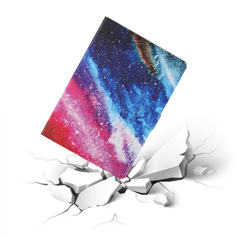 Capa Flip Para iPad Pro 11" (2020) Padrão De Espaço