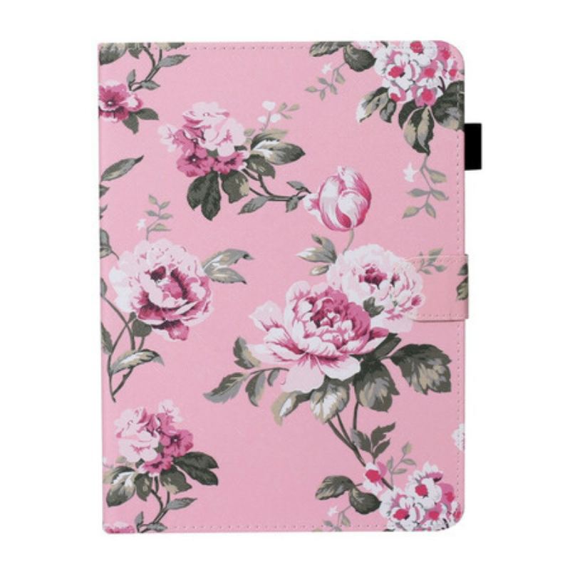 Capa Folio Para iPad Pro 11" (2020) Rosas