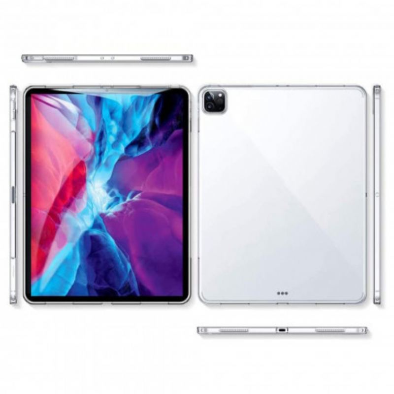 Capa Para iPad Pro 11" (2020) Cantos Reforçados Com Silicone Transparente