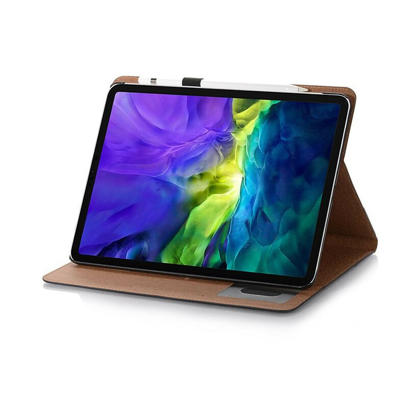 Capa Para iPad Pro 11" (2020) Couro Sintético Estiloso