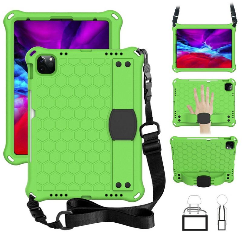 Capa Para iPad Pro 11" (2020) Padrão De Favo De Mel