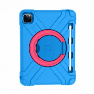 Capa Para iPad Pro 11" (2020) Suporte De Anel Giratório Ultra Resistente