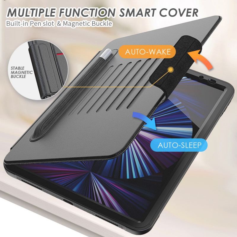 Capa Para iPad Pro 11" (2020) Titular De Cartão Multiângulo
