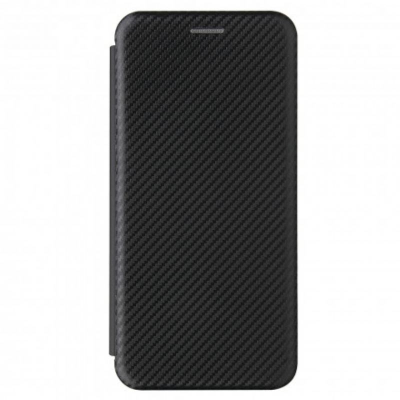 Capa De Celular Para Huawei Mate 40 Pro Flip Fibra De Carbono