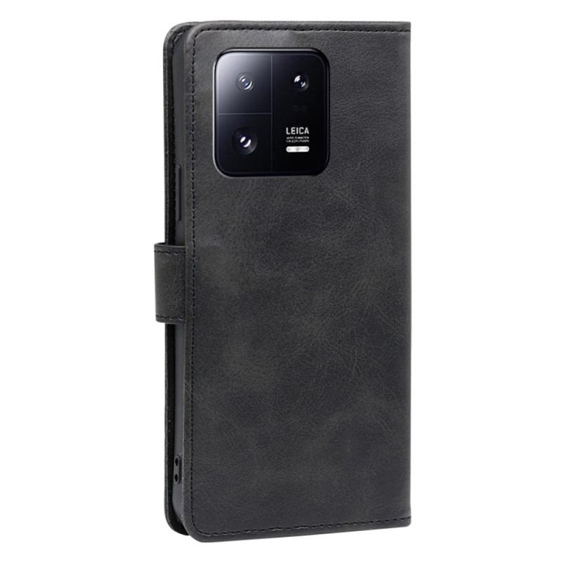 Capa Flip Para Xiaomi 13 Pro Estilo Vintage