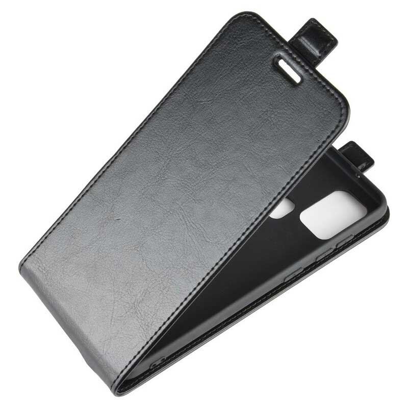 Capa Flip Para Samsung Galaxy A21s De Couro Efeito Couro Dobrável