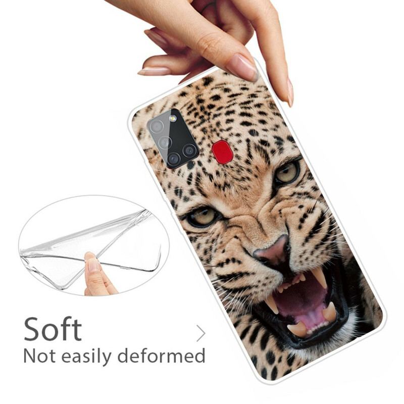 Capa Para Samsung Galaxy A21s Fabuloso Felino