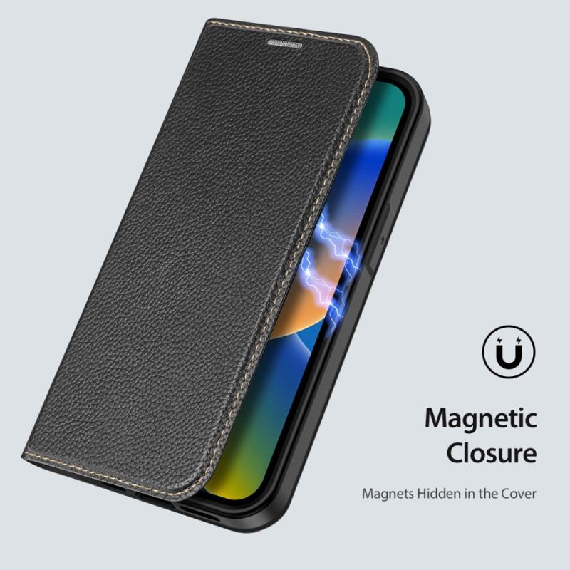 Capa De Celular Para iPhone 14 Plus Flip Porta Cartão Duplo Dux Ducis