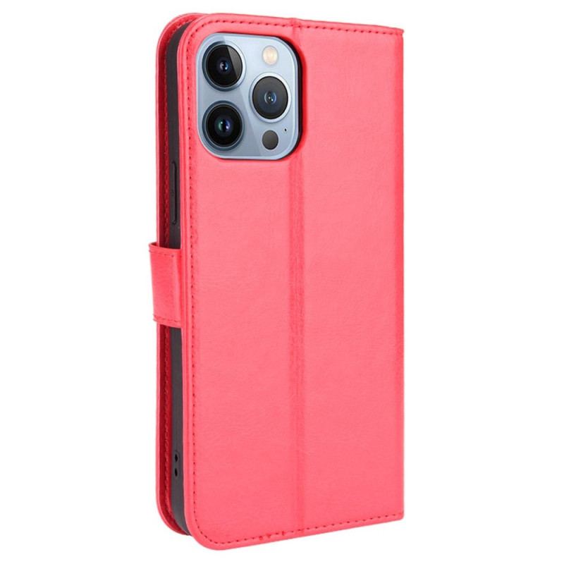 Capa Flip Para iPhone 14 Plus Clássico Chamativo