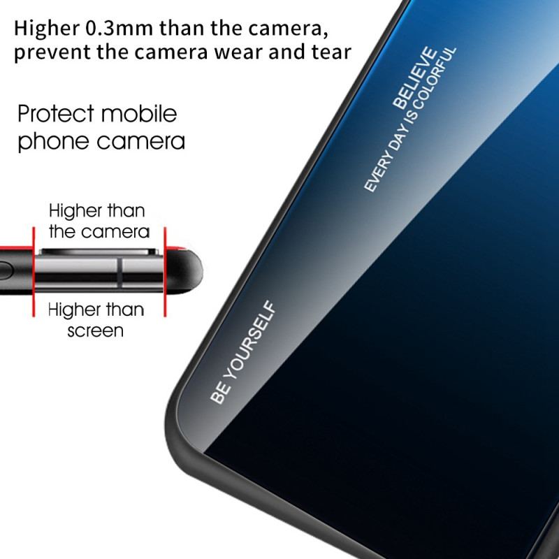 Capa De Celular Para Xiaomi 12 / 12X Vidro Temperado Seja Você Mesmo