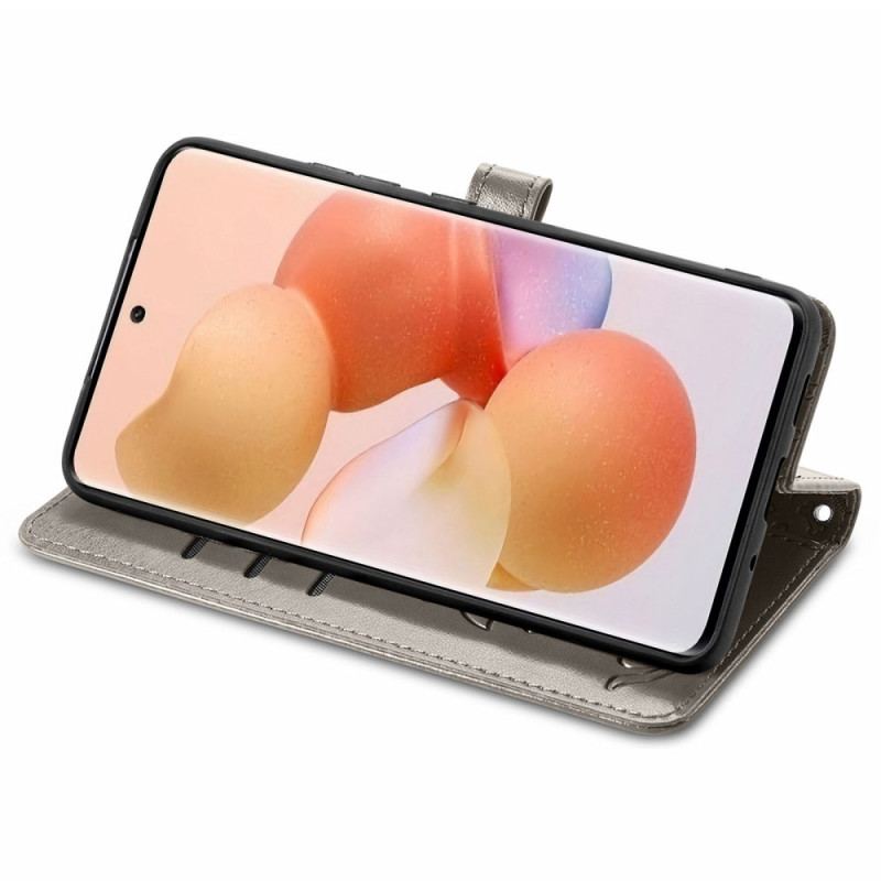 Capa Flip Para Xiaomi 12 / 12X Animais Animados