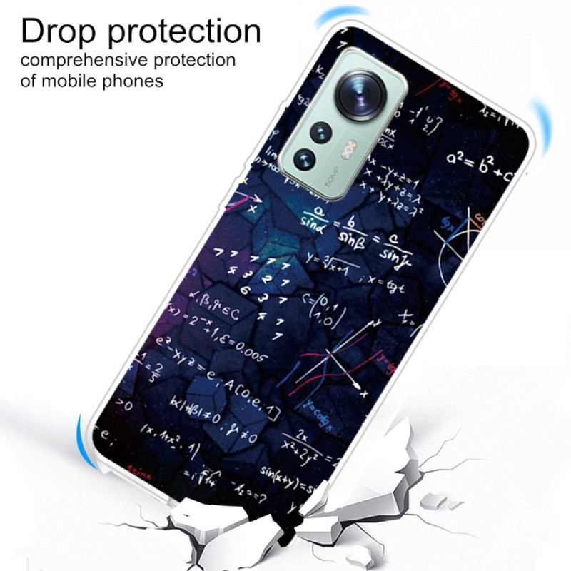 Capa Para Xiaomi 12 / 12X /12x Cálculos Matemáticos